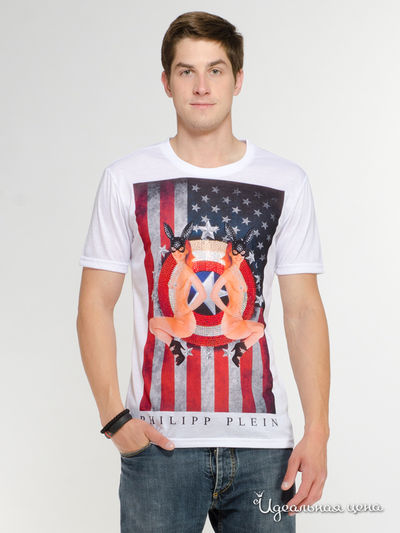 Футболка Philipp Plein, цвет мультиколор