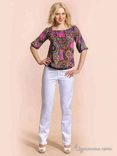 Блуза Laura Marelli, цвет мультиколор