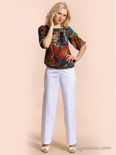 Брюки Laura Marelli, цвет белый