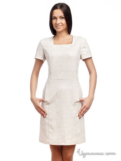 Платье Laura Marelli, цвет бежевый