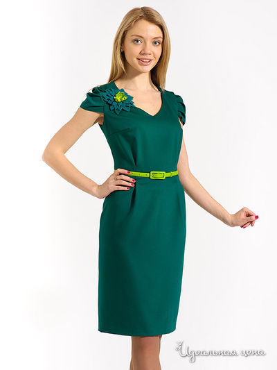 Платье Laura Marelli, цвет зеленый