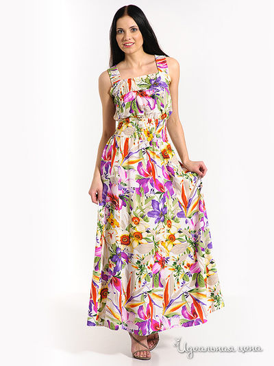 Платье Laura Marelli, цвет мультиколор