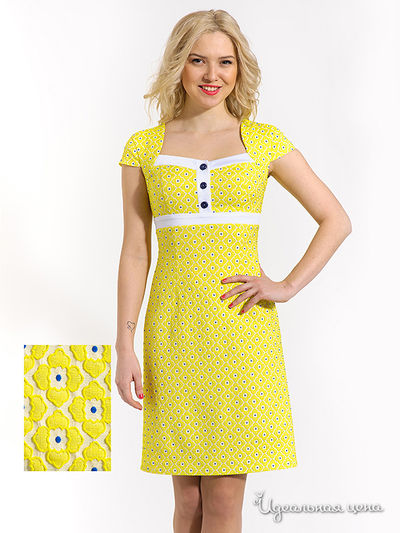 Платье Laura Marelli, цвет желтый