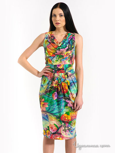 Платье Laura Marelli, цвет мультиколор