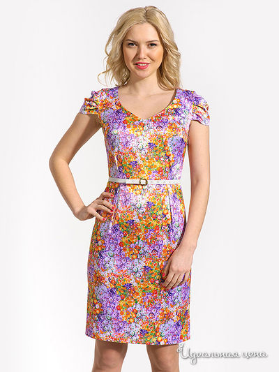 Платье Laura Marelli, цвет мультиколор