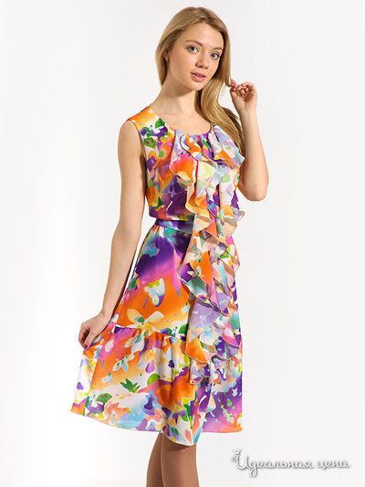 Платье Laura Marelli, цвет мультиколор