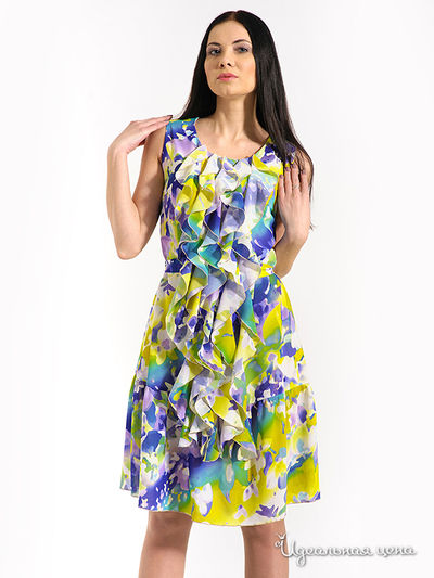 Платье Laura Marelli, цвет мультиколор