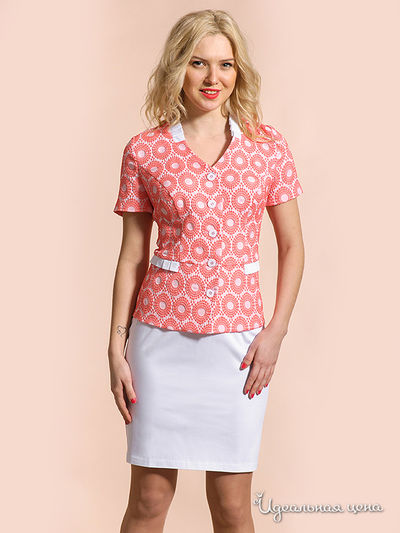 Юбка Laura Marelli, цвет белый