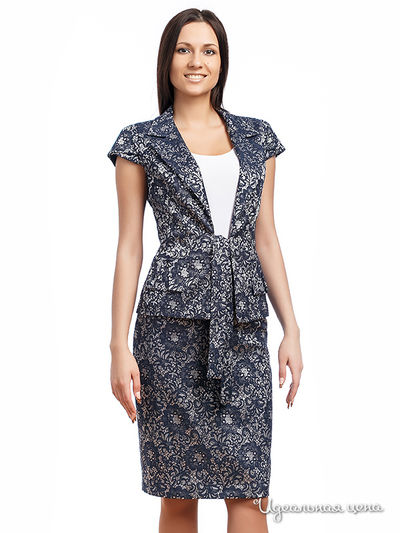 Юбка Laura Marelli, цвет синий