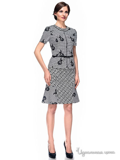 Юбка Devore, цвет черная, белая