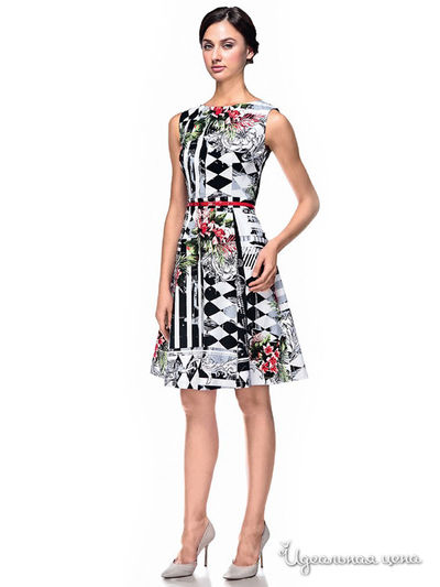 Платье Devore, цвет мультиколор