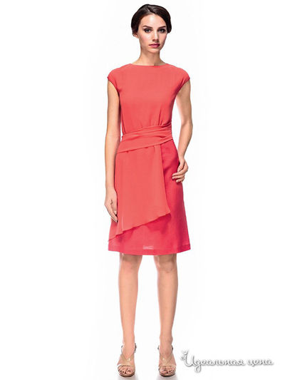 Платье Devore, цвет коралловое