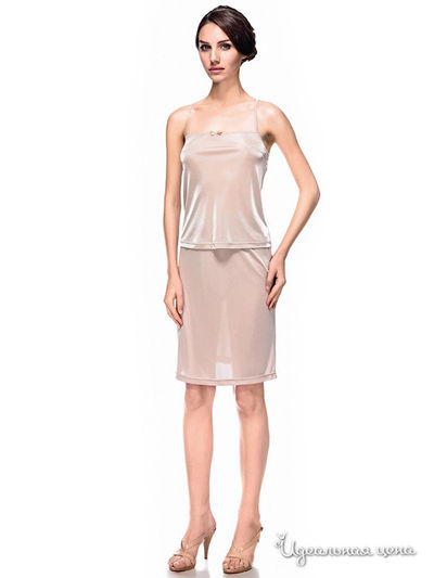 Топ Devore, цвет кремовый