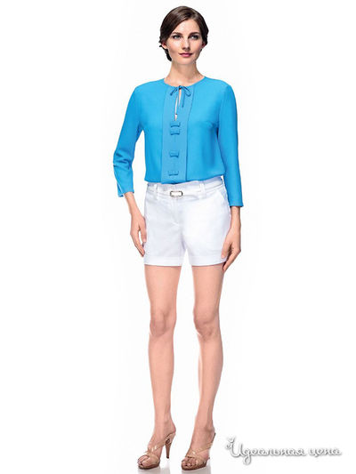 Блуза Devore, цвет голубая