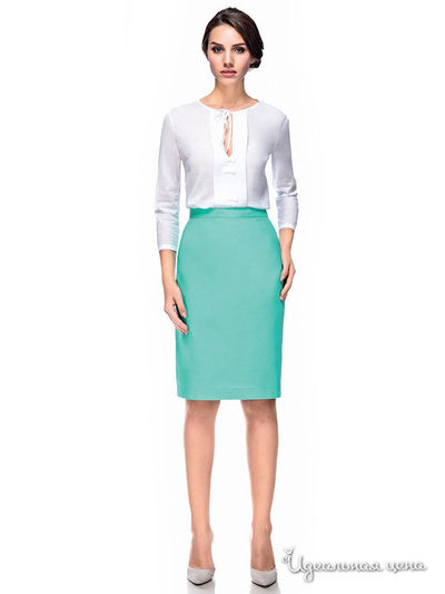 Юбка Devore, цвет зеленая