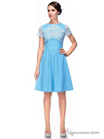 Платье Devore, цвет голубое