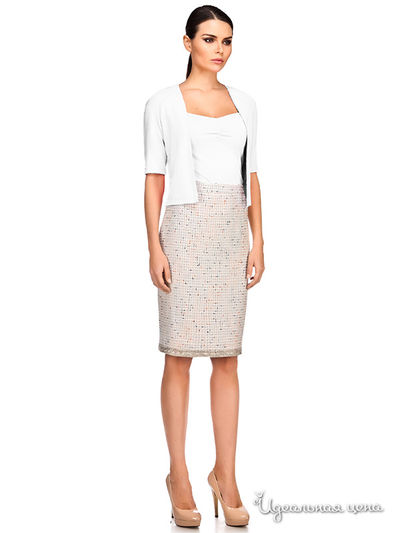 Топ Devore, цвет белая