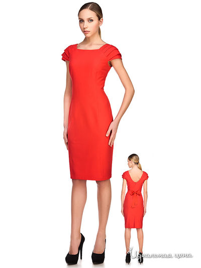 Платье Devore, цвет красный