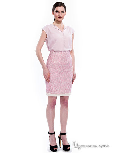 Блуза Devore, цвет розовая