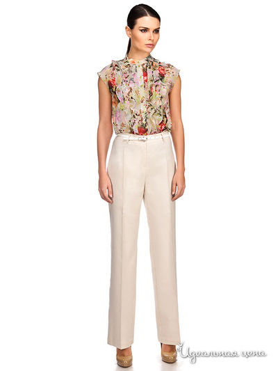 Блуза Devore, цвет коричневая