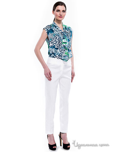 Блуза Devore, цвет зеленая