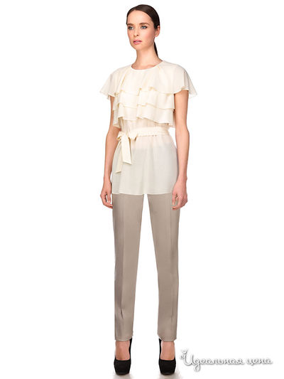 Блуза Devore, цвет бежевая