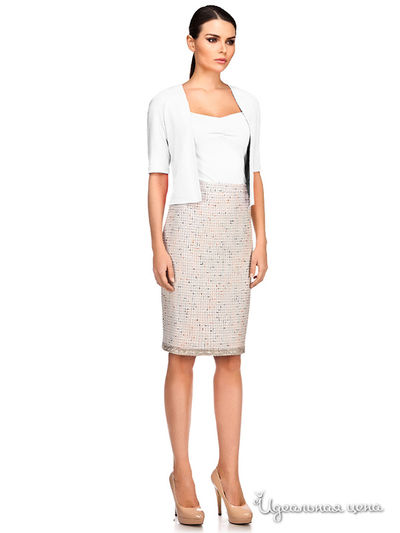 Юбка Devore, цвет бежевая