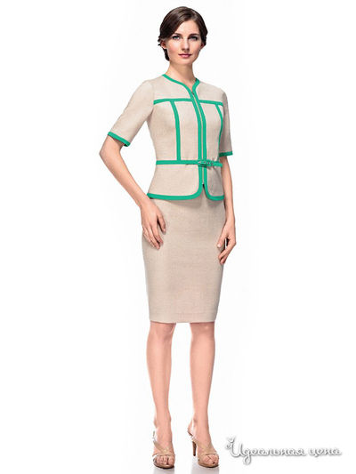 Юбка Devore, цвет бежевая