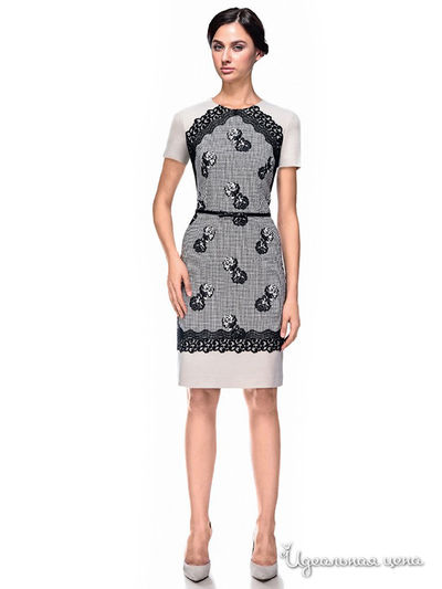 Платье Devore, цвет черная роза