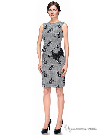 Платье Devore, цвет черная роза