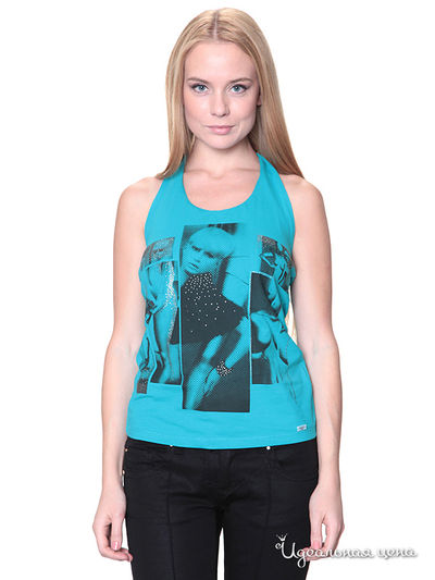 Топ Eighth Sin, цвет бирюзовый