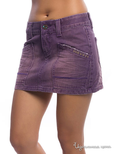 Юбка Eighth Sin, цвет фиолетовая