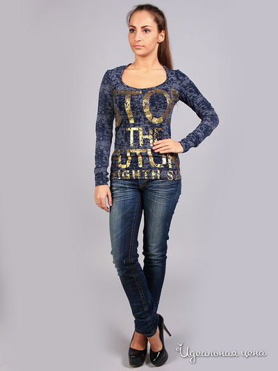 Лонгслив Eighth Sin, цвет синий