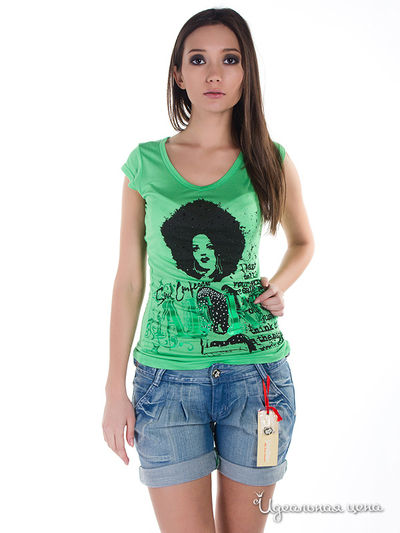 Футболка Eighth Sin, цвет зеленая