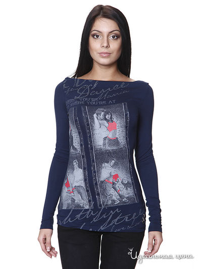 Лонгслив Eighth Sin, цвет синий