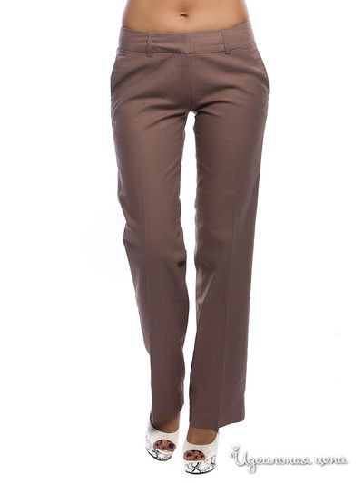 Брюки Silvian Heach, цвет коричневые