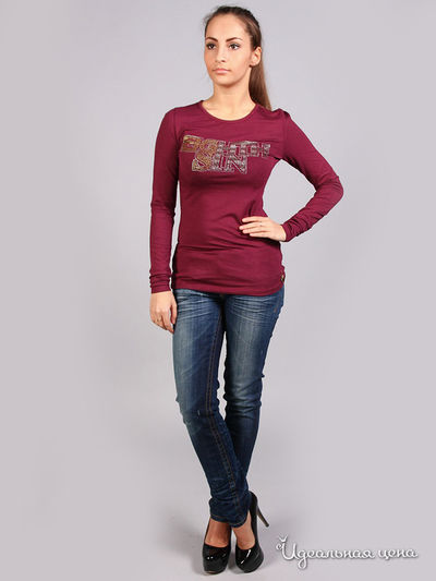 Лонгслив Eighth Sin, цвет бордовый