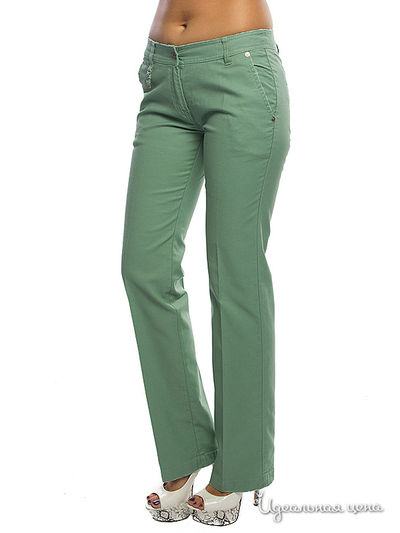 Брюки Silvian Heach, цвет зеленые