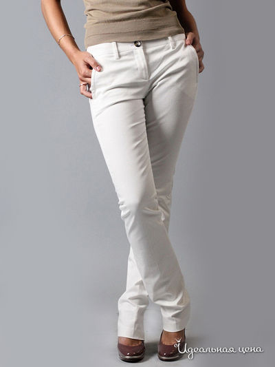 Брюки Pinko, цвет белые