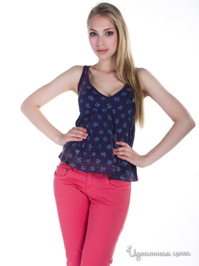 Топ Eighth Sin, цвет синий