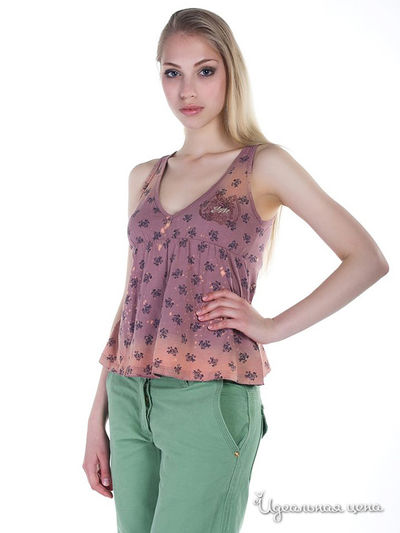 Топ Eighth Sin, цвет коричневый