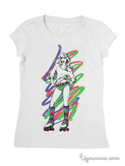 футболка F5, цвет белая