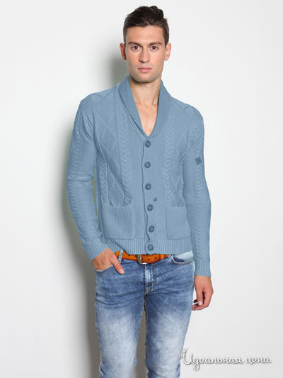 Кардиган F5, цвет синий