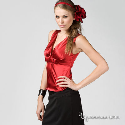 Блузка Fleuretta, цвет цвет алый