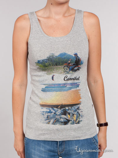 майка F5, цвет серая