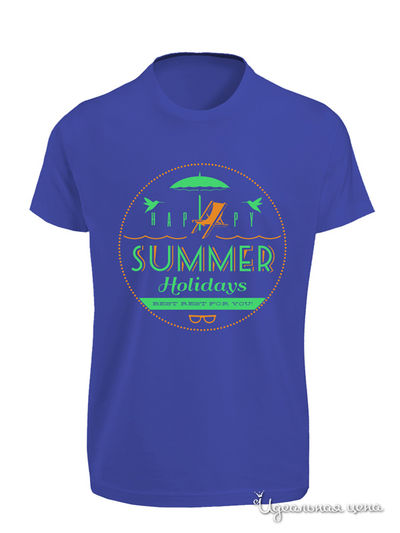 футболка F5, цвет темно-синяя