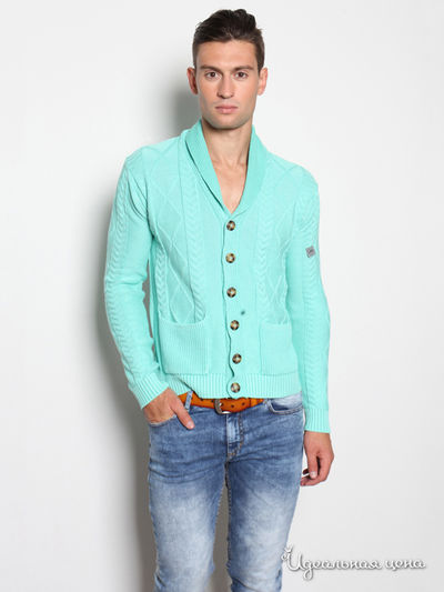 Кардиган F5, цвет зеленый