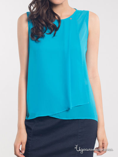 блуза F5, цвет синяя