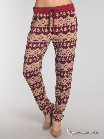 Брюки F5, цвет бордовый