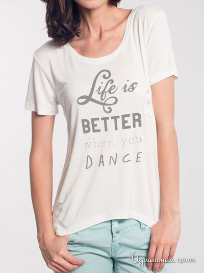 Футболка F5, цвет белый